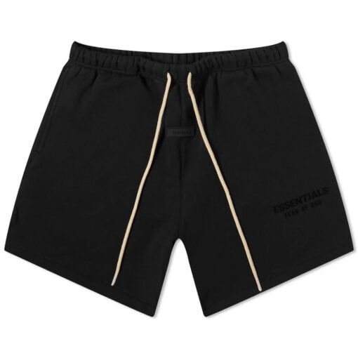 FEAR OF GOD ESSENTIALS SWEATSHORT 'JET BLACK'