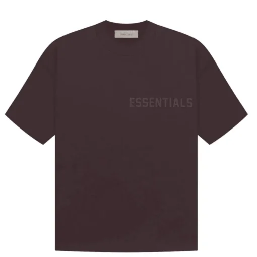 FEAR OF GOD ESSENTIALS SHORT-SLEEVE TEE 'PLUM'