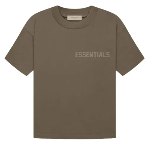 FEAR OF GOD ESSENTIALS T-SHIRT WOOD