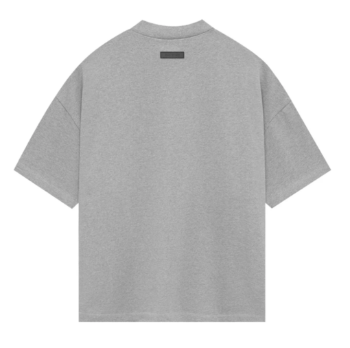 FEAR OF GOD ESSENTIALS HEAVY JERSEY SHORT-SLEEVE TEE 'DARK HEATHER OATMEAL